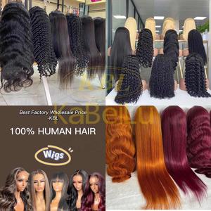 批发<span class=keywords><strong>5A</strong></span> + 级马来西亚处女人发全蕾丝假发120% 密度全彩直深波浪款式9A级 - Product Image 3