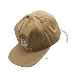 High Quality Unstructured Low Profile 5 Panel <b>Hat</b> Plain Custom logo Flat Brim Snapback <b>Hat</b> - Product Image 3
