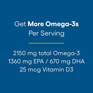 Cápsulas Blandas de Omega 3 y EPA y DHA y VITAMINA D3 de Alta Calidad de Marca Privada que Favorecen la Salud de las Articulaciones y el Cerebro - Product Image 6