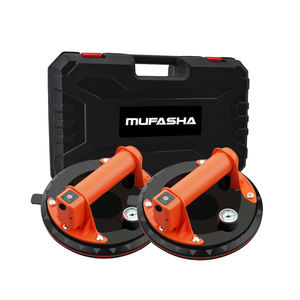 Alat Pengangkat Keramik Vakum Listrik 8'' dengan Fitur Auto Start-Stop, Set 2 Buah, Penghisap Kaca Marmer Tugas Berat - Product Image 1