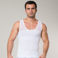 Gilet Corset de Compression Gainant et Amincissant pour Hommes : Correcteur de Posture et Contrôle Abdominal Brûle-Graisse