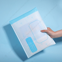 Pochette d'expédition rembourrée en couleur à imprimé personnalisé enveloppe en plastique blanc poly sac d'expédition à bulles avec logo pour Express
