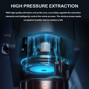 เครื่องชงกาแฟอัตโนมัติเต็มรูปแบบ สแตนเลส สำหรับทำกาแฟเอสเพรสโซ คาปูชิโน ลาเต้ พร้อมหน้าจออัจฉริยะ เหมาะสำหรับใช้ในบ้านและโรงแรม - Product Image 5