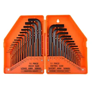 30 Pcs Industrial Quality Hex Key Allen Wrench Set Metric Steel <b>Hand</b> <b>Tool</b> Kit for Repair and Maintenance to - Product Image 1
