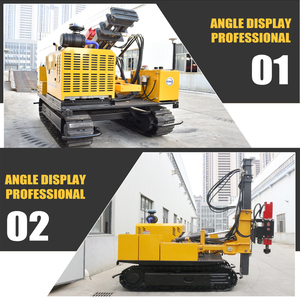 Máy đóng cọc năng lượng mặt trời thủy lực với phụ kiện khoan xoắn - Product Image 5