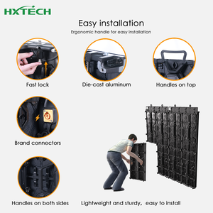 Hxtech xách tay DJ gian hàng phía trước dịch vụ LED hiển thị dễ dàng cài đặt cho thuê Màn hình LED tủ - Product Image 2