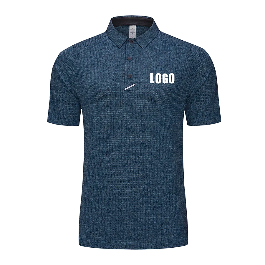 Lidong all'ingrosso personalizzato mens blank nylon polo durevole cotone magliette da golf di alta qualità polo sport t shirt per uomo