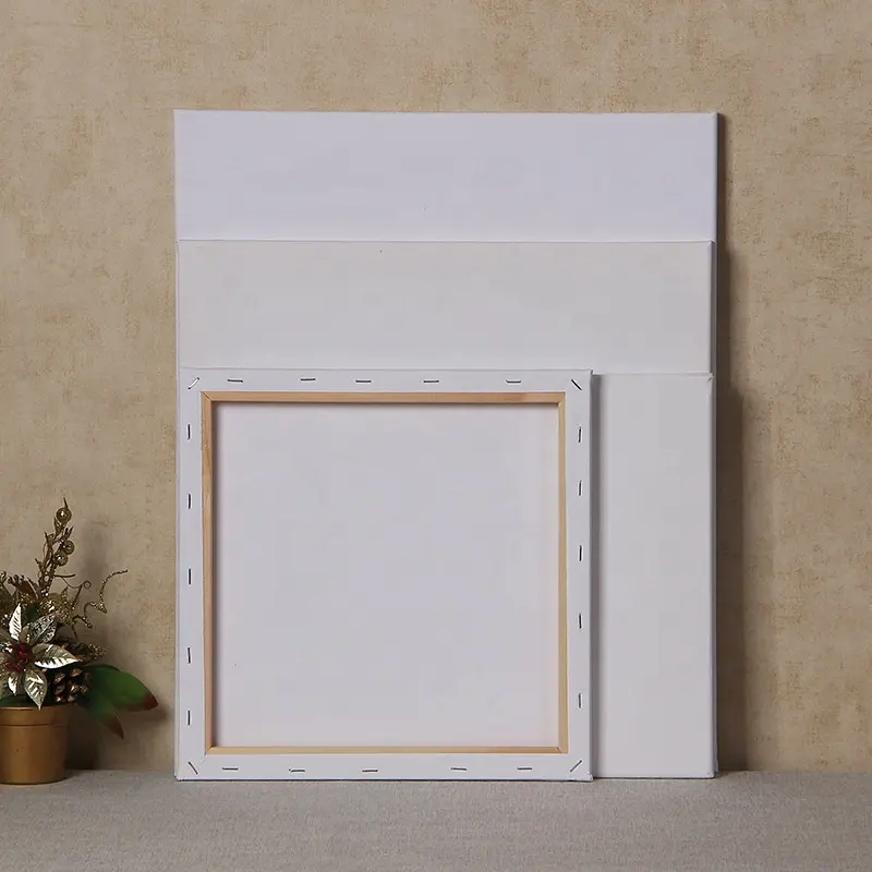 Quadro de pintura a óleo acrílica, quadro branco branco branco branco para pintura a óleo óleo pintura em tela