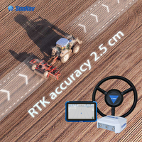 Kit de système de direction automatique SunNav 2026 AG500Pro pour tracteurs, agriculture de précision, station radio RTK en option