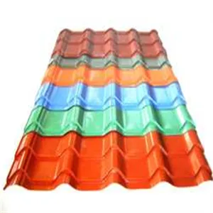 PPGI Corrugated Roofing Sheet China Various Colors Galvanized Customized Hard Galvanized Steel Plate GB Tin Roof Sheet Prices