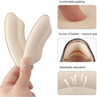 Coussinets en éponge pour talons hauts – Empêchent le glissement du talon, outil de réglage de la taille des chaussures, protecteurs de talon, doublures de talon, coussinets de talon
