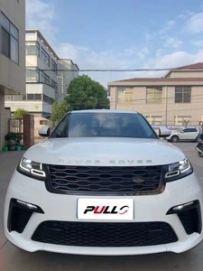 Kit de carrosserie de pare-chocs pour Range rover <span class=keywords><strong>velar</strong></span> 2017-2021 mise à niveau vers le modèle <span class=keywords><strong>SVA</strong></span> comprenant un ensemble de pare-chocs avant et arrière avec grille - Product Image 3
