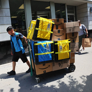 Foldable Waterproof Storage Bags For Express Delivery Sorting Logistics Turnover Transportation Solid Color <b>Cloth</b> <b>Material</b> - Product Image 1