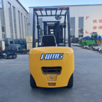 Chariot élévateur électrique pour chantier de construction, 2 tonnes, 2,5 tonnes, 3 tonnes, batterie au lithium, chariot élévateur à 4 roues pour la manutention des matériaux