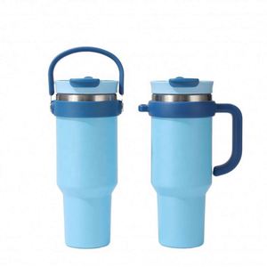 Offre Spéciale – Gobelet Isotherme Portable en Acier Inoxydable de 40 oz avec Poignée – Grande Capacité pour Voyage et Camping - Product Image 6