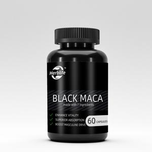 Cápsulas de Raíz de Maca Negra Original de 500 mg para Aumentar la Energía, Venta al por Mayor, OEM/ODM, No Apto para Hombres ni Mujeres Embarazadas - Product Image 1