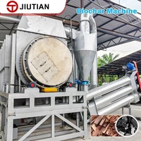 Machine de carbonisation continue à économie d'énergie pour la production de charbon de bois à partir de sciure de bois, de coques de riz et de coques de noix de coco