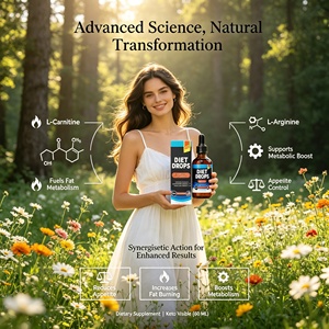 OEM/ODM Gotas Dietéticas de L-Carnitina para Control del Apetito, <span class=keywords><strong>Quema</strong></span> de Grasa, Apoyo al Metabolismo, Suplemento Dietético Líquido Keto-Friendly para Adolescentes - Product Image 3