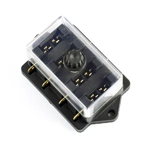Protection Circuit Blade Fuses Car Fuse Box Holder Block With Negative Bus Touchntuff Protection Automotive fuse