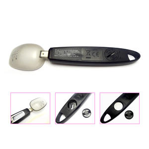 Digital Electronic Scale with <b>Measuring</b> <b>Spoon</b> for Baby Food Milk Powder Baking Kitchen Use - Product Image 2