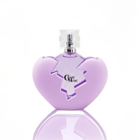 Perfume Factory 100mL Perfume en forma de corazón Acabado Perfume Body Mist Support DIY Scent and Packaging