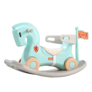 <span class=keywords><strong>Cheval</strong></span> à bascule en plastique pour enfants, <span class=keywords><strong>cheval</strong></span> pour enfants, jouet d'intérieur, offre spéciale, cadeau - Product Image 1