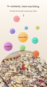 Nhà sản xuất cung cấp bán buôn sẵn sàng để ăn ngay lập tức ngũ cốc hỗn hợp ngũ cốc mảnh ăn sáng dịch vụ chế biến - Product Image 4