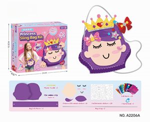 Sac de loisirs créatifs DIY magique Princesse : Jouets de couture et de tissage amusants et sans désordre – Cadeau d'anniversaire pour filles et garçons - Product Image 6