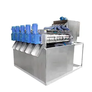 No bad smell Sealed system 188kg/h to 308kg/h QTE-1250 Dehydrating Belt Press
