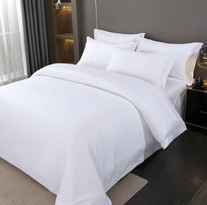 Set di biancheria da letto in microfibra 4 pezzi lenzuolo piatto con 2 federa <span class=keywords><strong>per</strong></span> Hotel - Product Image 2