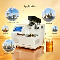 Testeur automatique de point d'éclair TIMEPOWER TP611 pour usage en laboratoire/industriel, analyse des huiles combustibles et lubrifiantes, auto-diagnostic, arrêt automatique