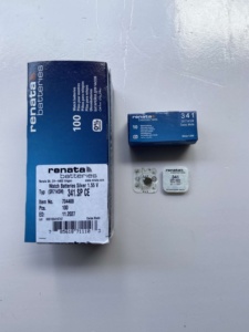 371 341 357 1,55V Silberoxid-Knopfzellenbatterie SR920SW SR714SW <span class=keywords><strong>SR44W</strong></span> Schweizer Herstellung - Product Image 3