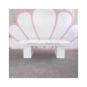 Hot Selling White Acrylic Children's Dining <strong>Table</strong> <strong>Clear</strong> <strong>Table</strong> for Children's Parties - Product Image 1