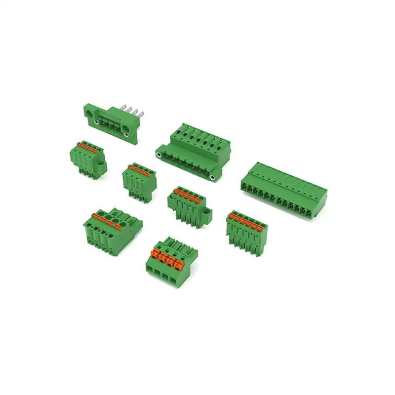 Chinese PCB terminal block with screw 3.08/5.00/5.08/5.80/7.50/7.62mm pluggable terminal block for PCB connector terminal