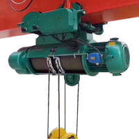 Nouvelle machine de levage électrique en acier 380V chariot de levage de grue avec câble métallique Type élingue télécommande marchandises de levage