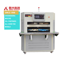 Four rotatif infrarouge SHENGDA pour l'activation et le séchage du ciment de fabrication de chaussures, machine à sécher automatique à double couche pour semelles de chaussures