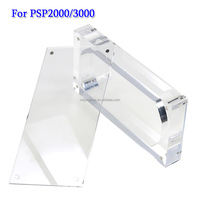 Boîte en acrylique pour PSP1000, étui magnétique, boîte d'affichage haute transparence pour PSP2000/3000 PSP Go, boîte de rangement pour console de jeu