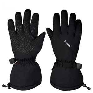 Gants de ski Bodln rouges chauds pour écran tactile, hiver, extérieur, unisexe, adulte - Product Image 2
