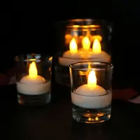Water Activated Flameless Candles, Micro Mini Battery