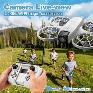 4DRC V53 Aerial Drone Obstacle Avoidance Stunt Roll 2.4G <strong>Remote</strong> <strong>Control</strong> 4-Axis Aircraft Indoor RC <strong>Toys</strong> with WiFi FPV 480P Camera - Product Image 2