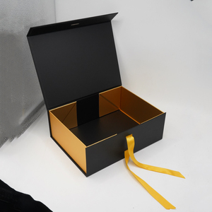 Fábrica Nova, venta al por mayor, <span class=keywords><strong>caja</strong></span> <span class=keywords><strong>de</strong></span> regalo plegable <span class=keywords><strong>de</strong></span> papel rígido hecha a mano <span class=keywords><strong>de</strong></span> lujo con estampado personalizado, <span class=keywords><strong>cierre</strong></span> magnético para ropa, ropa interior, calcetines - Product Image 3