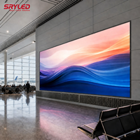 Écran LED d'intérieur Micro HD de luxe pour home cinéma, véritable 4K 3840HZ, pas de pixel fin COB P0.95 P1.25, mur vidéo pour jeux et cinéma