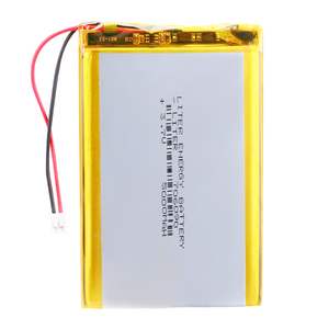 Batería de Litio de Gran Capacidad 706090 3.7V 5000mAh para Tablet, PC, Videojuegos, con Conector de 2 Pines PH 2.0mm - Product Image 1