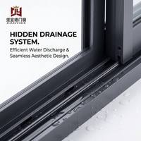 Ventana Abatible y Oscilobatiente de Aluminio de Alta Calidad, Vidrio Templado Antirrobo, Eficiente Energéticamente, para Uso Residencial y Comercial