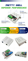 Nodo Receptor Óptico FTTH WDM CATV YT8684, Nodo Óptico de Fibra hasta el Hogar con WDM para Red Triple Play CATV