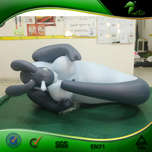 หงอี้ ของเล่นเป่าลมรูปมังกร โกลด์รา ของเล่นเป่าลมขี่ได้ ทำจากพลาสติก พร้อมลูกบอล - Product Image 6