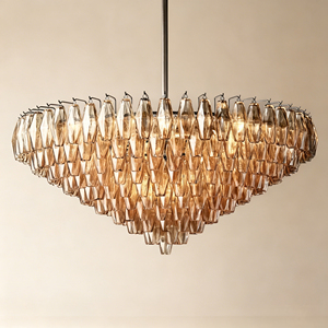 Lustre moderne en marbre et albâtre à <span class=keywords><strong>deux</strong></span> niveaux, style nordique américain, avec éclairage LED circulaire en marbre et albâtre, design espagnol - Product Image 2