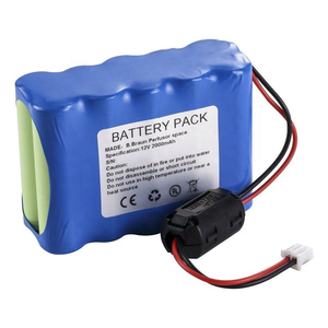 Ni-MH 12V 2000mAh Medizinische Batterie 8713030 12-2000/2001 für Spritzen-Infusionspumpensystem B Braun <span class=keywords><strong>Perfusor</strong></span> Space - Product Image 1
