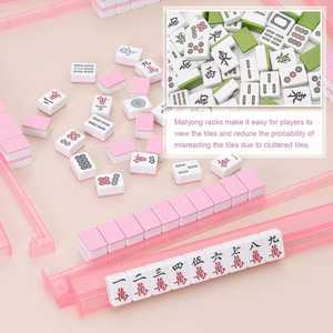 Juego de Soporte y Empujador de Mahjong de Acrílico de Color Personalizado, Combinación de Soporte y Empujador de Mahjong de Acrílico - Product Image 4