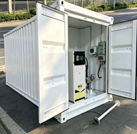Vente d'usine - Station-service mobile portable en conteneur 20FT/40FT avec distributeur et pompe à carburant